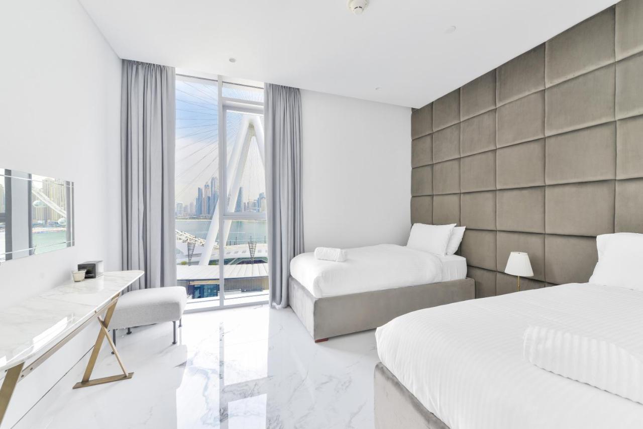Luxurious 3 Bedroom W Maidroom In Bluewaters Island ドバイ エクステリア 写真