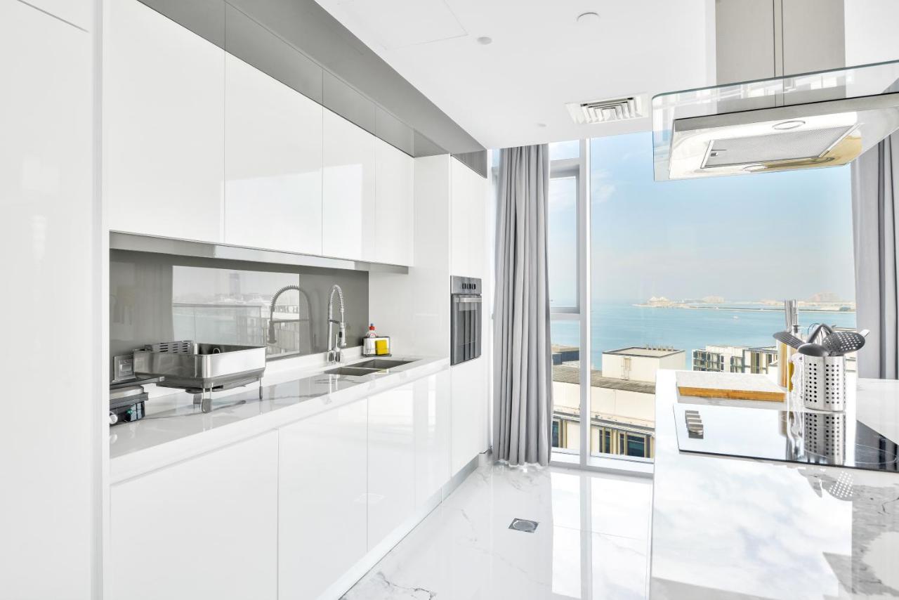 Luxurious 3 Bedroom W Maidroom In Bluewaters Island ドバイ エクステリア 写真